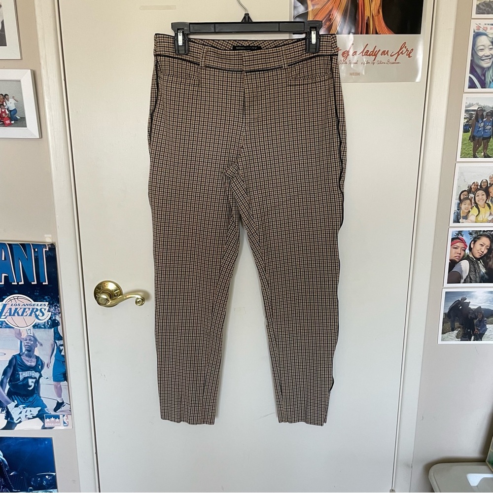 Banana Republic Brown Tailored Trousers Slim Fit